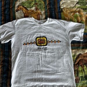 White Mazatlán Graphic T-Shirt